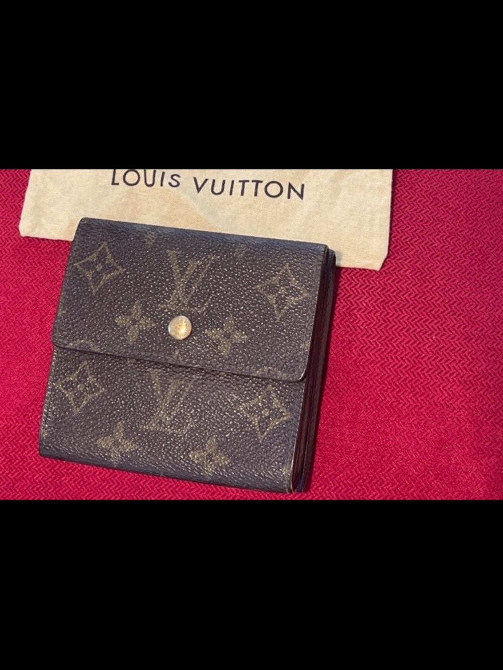 Louis Vuitton Monogram Medium Size Trifold Wallet